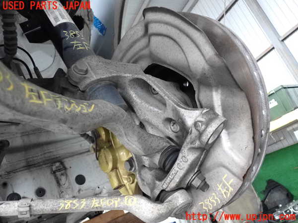 2UPJ-9238534295]BMW 328i ツーリング F31(3A20)左フロントナックルハブ 中古_2