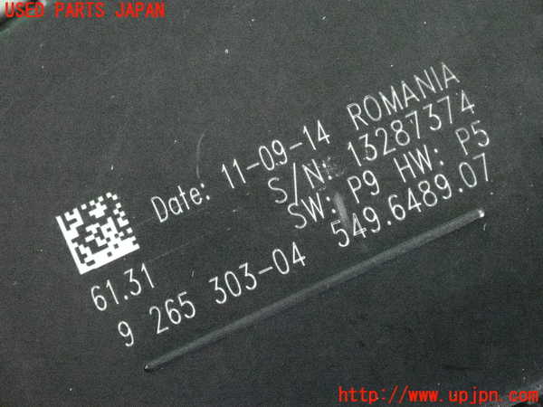 2UPJ-9238536285]BMW 328i ツーリング F31(3A20)ライトスイッチ 中古_3