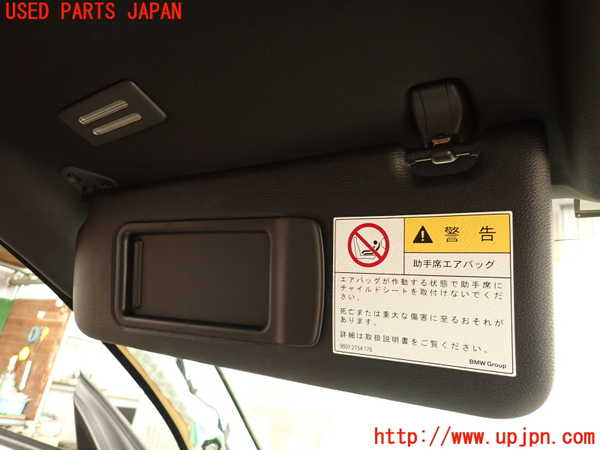 2UPJ-9238547630]BMW M3 クーペ(WD40)(E92)室内サンバイザー左側 中古_2