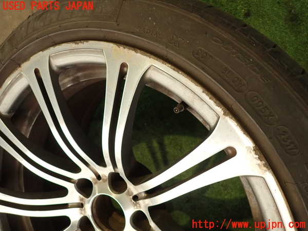 2UPJ-9238549048]BMW M3 クーペ(WD40)(E92)タイヤ　ホイール　1本③ 265/35ZR19 中古_2