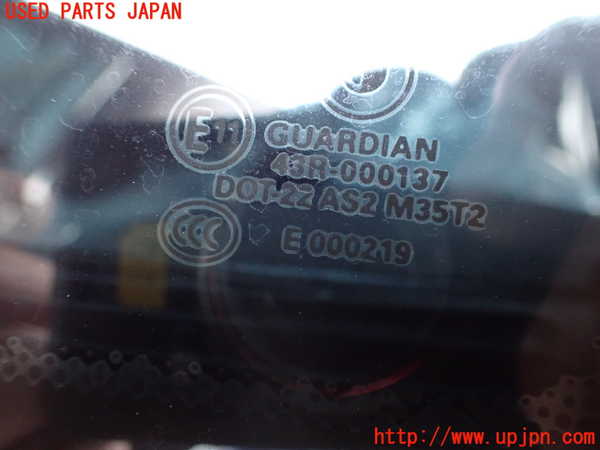 2UPJ-9238551380]BMW X3(WY20)右クォーターガラス (43R-000137) 中古 (F25)_2