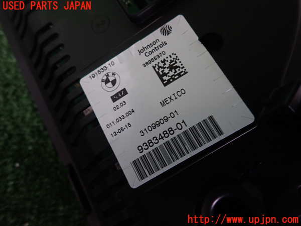 2UPJ-9238556170]BMW X3(WY20)スピードメーター 中古 (F25)_3