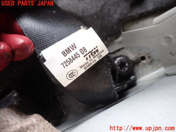 2UPJ-9238557185]BMW X3(WY20)左2列目シートベルト 中古 (F25)_2