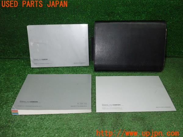 3UPJ=9238560802]ベンツ CLS550(219372 C219)取扱説明書 取説 車両マニュアル 中古_2