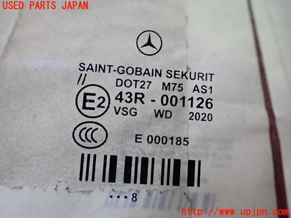 2UPJ-9238561195]ベンツ CLS550 C219(219372)フロントガラス 中古 SAINT-GOBAIN SEKURIT M75 43R-001126_4