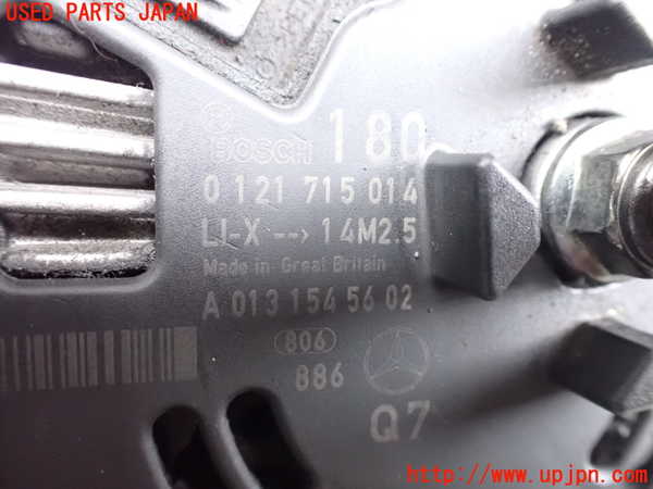 2UPJ-9238566015]ベンツ CLS550 C219(219372)オルタネーター(ダイナモ) 中古_3