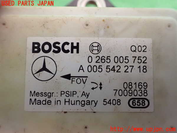 2UPJ-9238566381]ベンツ CLS550 C219(219372)センサー1 中古_3