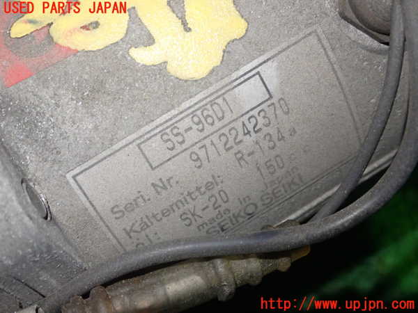 1UPJ-9238586025]BMW 318ti E36(CG19)エアコンコンプレッサー 中古_2