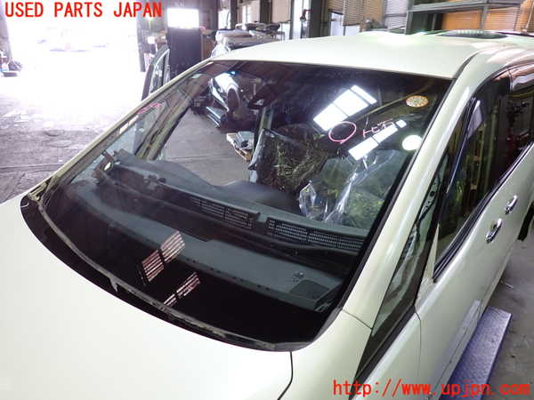1UPJ-9238591195]セレナ Sハイブリッド(HFC26)フロントガラス 中古 AGC M314_3