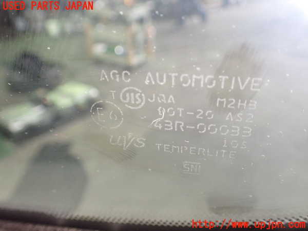 1UPJ-9238591200]セレナ Sハイブリッド(HFC26)右フロント三角窓ガラス 中古 AGC M2H3 43R-00033_2