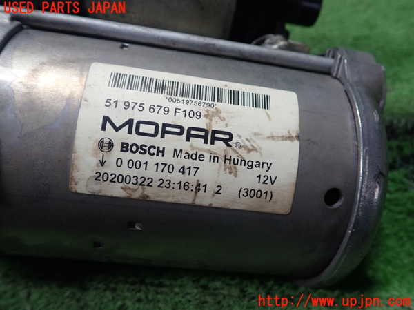1UPJ-9238606010]ジープ・レネゲード(BV13PM)セルモーター 中古_2