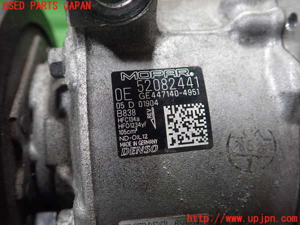 1UPJ-9238606025]ジープ・レネゲード(BV13PM)エアコンコンプレッサー 中古_2