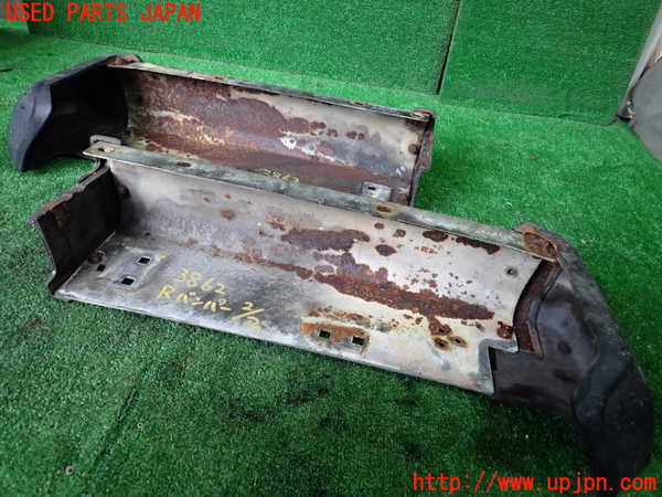 1UPJ-9238621610]ランクル60系(HJ61V(改))リアバンパー 【ジャンク】_2