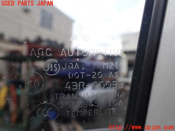 1UPJ-9238631230]パジェロ(V88W)右ドア 中古 AGC M213 43R-00033_4