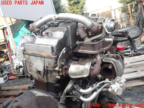 1UPJ-9238632010]パジェロ(V88W)エンジン 4M41 4WD 中古_2