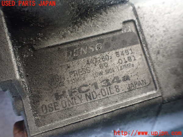 1UPJ-9238636025]パジェロ(V88W)エアコンコンプレッサー 中古_4