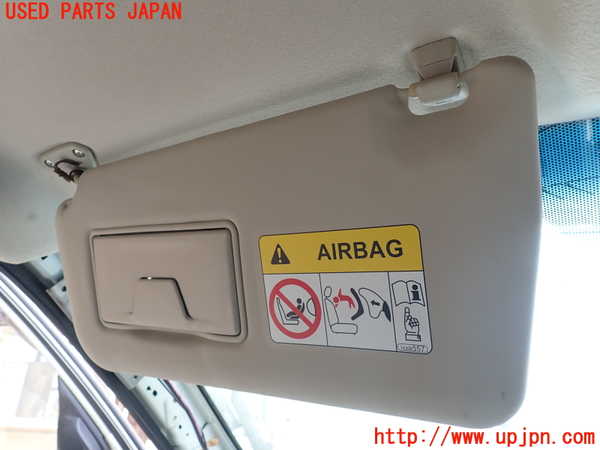1UPJ-9238637630]パジェロ(V88W)室内サンバイザー左側 中古_2