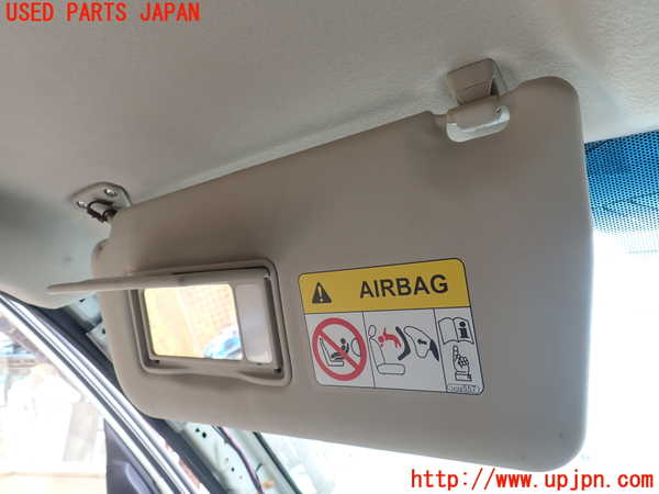 1UPJ-9238637630]パジェロ(V88W)室内サンバイザー左側 中古_3