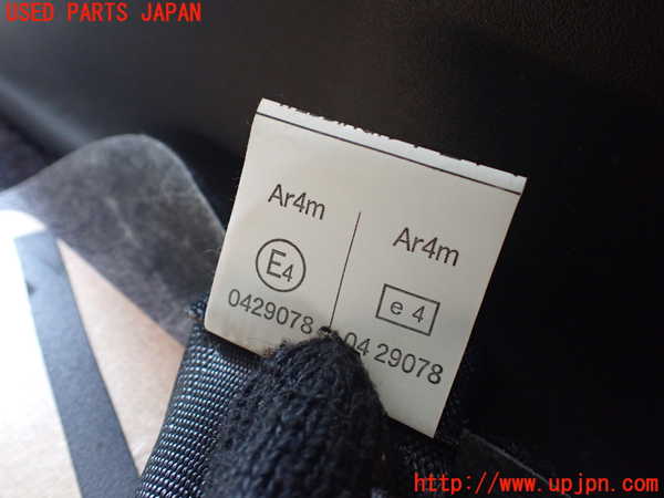 1UPJ-9238637155]パジェロ(V88W)右2列目シートベルト 中古_3