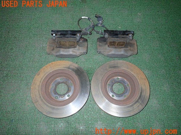 3UPJ=9238640302]アコード ユーロR(CL1(改))ADVICS アドヴィックス フロントキャリパーローターセット 社外 キャリパーブラケット付き 中古_2