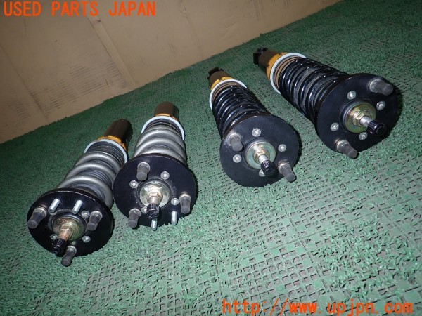 3UPJ=9238640440]アコード ユーロR(CL1(改))Racing Gear レーシングギア HS DAMPER 車高調 全長調整式 減衰調整 1台分 中古_3