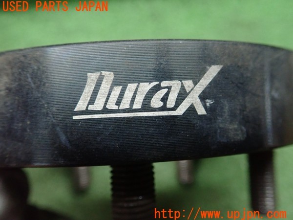 3UPJ=9238640971]アコード ユーロR(CL1(改))Durax デュラックス ワイドトレッドスペーサー① 25mm M12×P1.5 PCD114.3 5穴 ハブ径73mm 中古_4