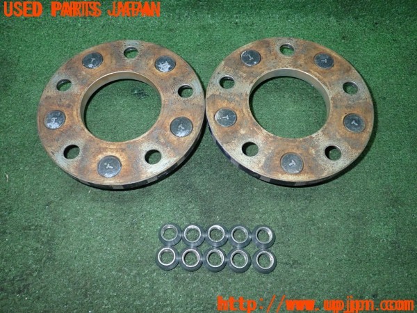 3UPJ=9238640972]アコード ユーロR(CL1(改))協永産業 Kics ワイドトレッドスペーサー② M12×P1.5 11.5mm？ PCD114.3 5穴 ハブ径70mm 中古_2
