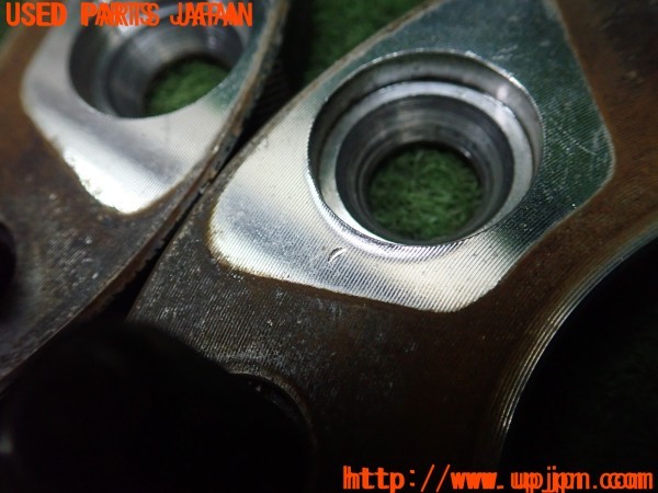 3UPJ=9238640972]アコード ユーロR(CL1(改))協永産業 Kics ワイドトレッドスペーサー② M12×P1.5 11.5mm？ PCD114.3 5穴 ハブ径70mm 中古_3