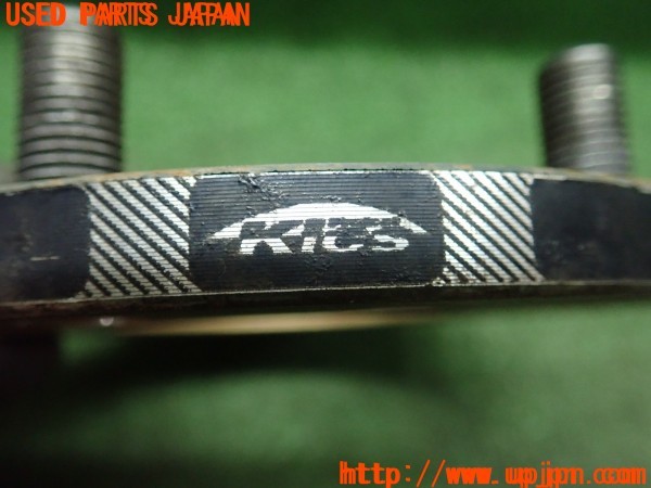 3UPJ=9238640972]アコード ユーロR(CL1(改))協永産業 Kics ワイドトレッドスペーサー② M12×P1.5 11.5mm？ PCD114.3 5穴 ハブ径70mm 中古_4