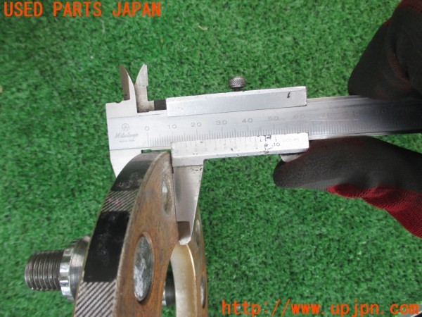 3UPJ=9238640972]アコード ユーロR(CL1(改))協永産業 Kics ワイドトレッドスペーサー② M12×P1.5 11.5mm？ PCD114.3 5穴 ハブ径70mm 中古_5