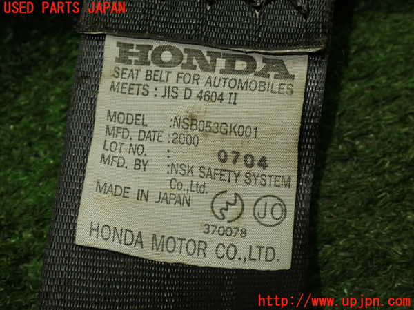 1UPJ-9238647135]アコード ユーロR(CL1(改))真中2列目シートベルト 中古 参考情報（適合保証無）：トルネオ_4