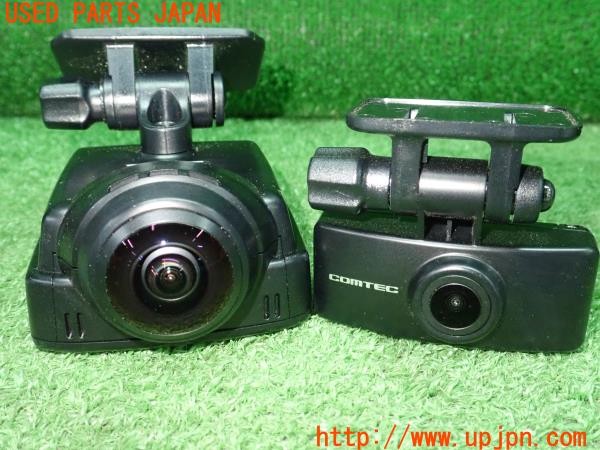 3UPJ=9238650579]アウディA3 スポーツバック(GYDLA 8Y系)コムテック HDR362GW 360°+リアカメラ フルHD ドライブレコーダー ドラレコ中古_3