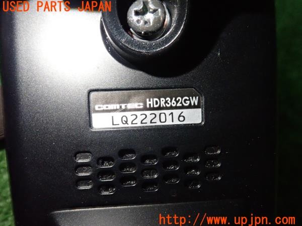 3UPJ=9238650579]アウディA3 スポーツバック(GYDLA 8Y系)コムテック HDR362GW 360°+リアカメラ フルHD ドライブレコーダー ドラレコ中古_5