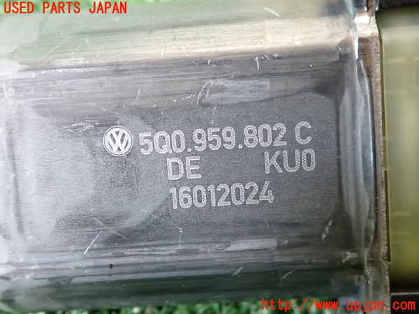 2UPJ-9238651266]アウディ・A3 スポーツバック(GYDLA)左前レギュレーターモーター 中古_3