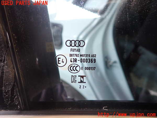 2UPJ-9238651290]アウディ・A3 スポーツバック(GYDLA)右後ドア 中古 FUYAO M61315 43R-000369_5