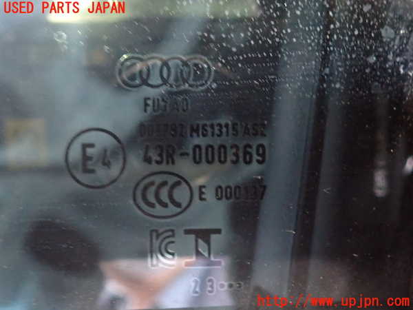 2UPJ-9238651320]アウディ・A3 スポーツバック(GYDLA)左後ドア 中古 FUYAO M61315 43R-000369_5