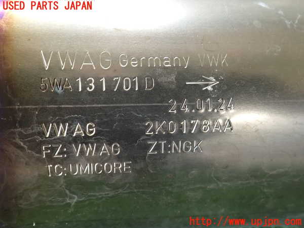 2UPJ-9238652661]アウディ・A3 スポーツバック(GYDLA)触媒1 中古_4