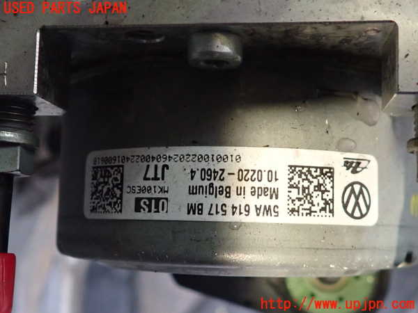 2UPJ-9238654040]アウディ・A3 スポーツバック(GYDLA)ABSアクチュエーター 中古_3