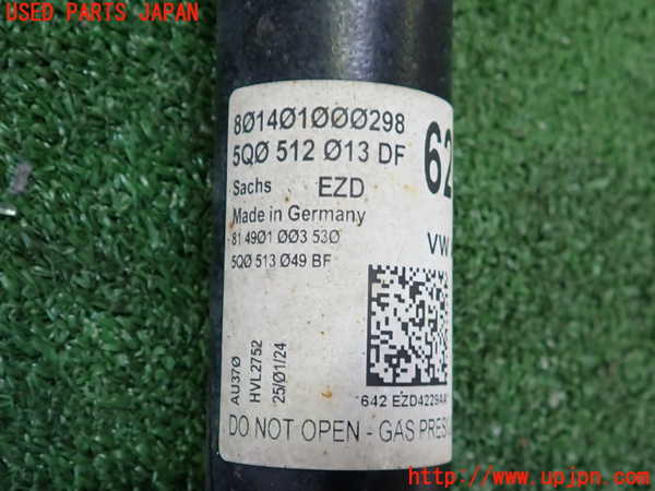 2UPJ-9238655070]アウディ・A3 スポーツバック(GYDLA)右リアショックアブソーバー 中古_3