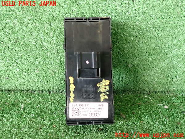 2UPJ-9238656240]アウディ・A3 スポーツバック(GYDLA)右前パワーウィンドウスイッチ 中古_2