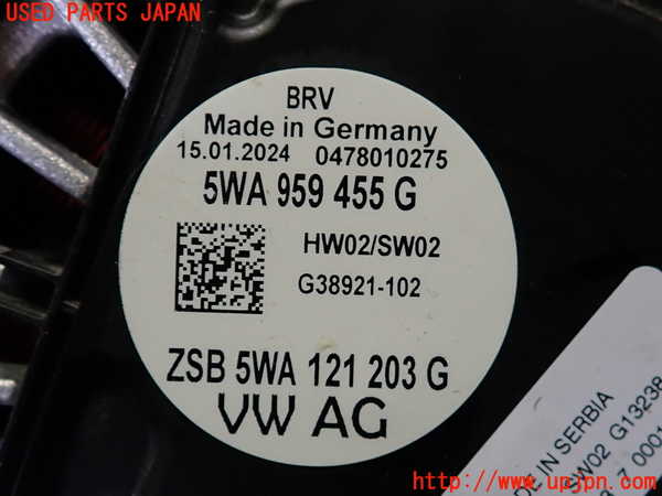 2UPJ-9238656836]アウディ・A3 スポーツバック(GYDLA)電動ファン1 中古_3