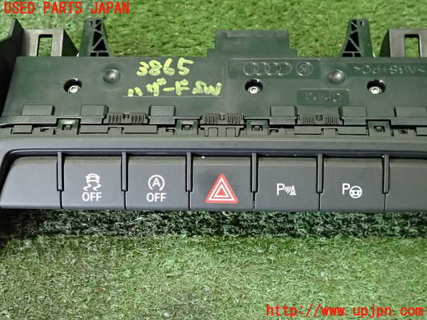 2UPJ-9238656290]アウディ・A3 スポーツバック(GYDLA)ハザードスイッチ 中古_4