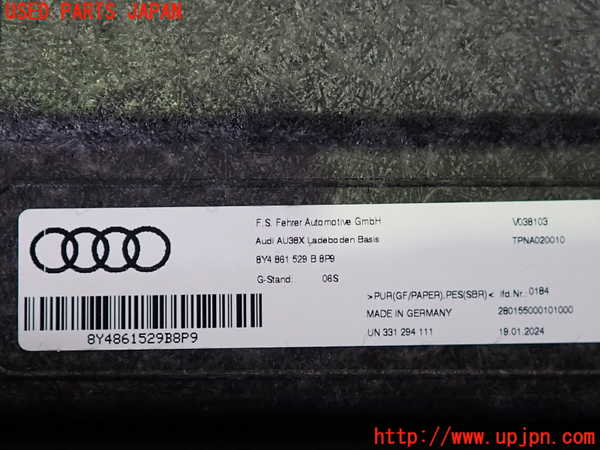 2UPJ-9238657771]アウディ・A3 スポーツバック(GYDLA)ラゲッジトレイ1 中古_3