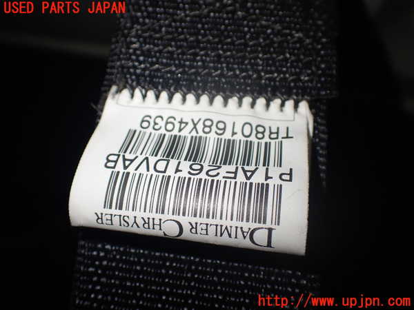 1UPJ-9238667245]クライスラー・グランドボイジャー(RT38)右3列目シートベルト 中古_2