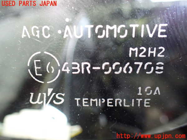 1UPJ-9238671202]ソリオ バンディット(MA37S)左フロント三角窓ガラス AGC M2H2 中古_2