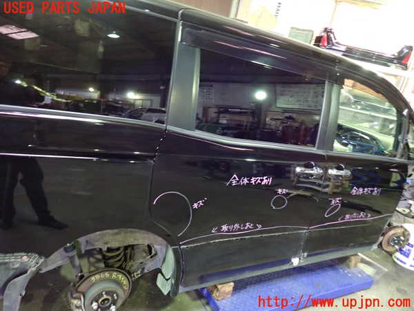 1UPJ-9238681290]ヴォクシー(ノア)(ZRR80W)右後ドア AGC M2P3 中古_2