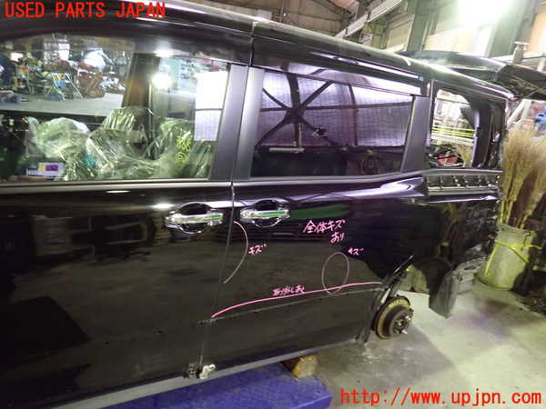 1UPJ-9238681320]ヴォクシー(ノア)(ZRR80W)左後ドア AGC M2P3 中古_2