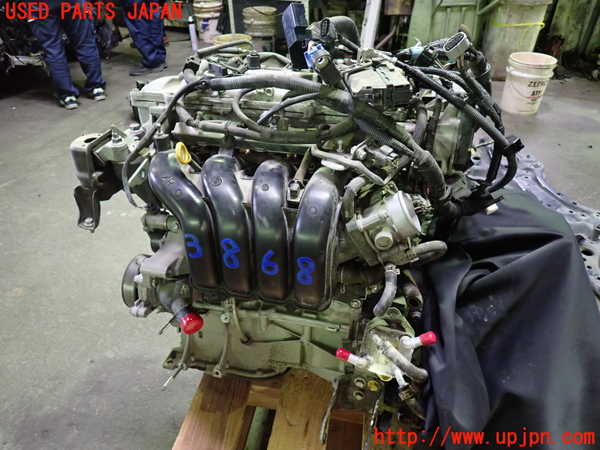 1UPJ-9238682010]ヴォクシー(ノア)(ZRR80W)エンジン 3ZR-FAE 中古_2