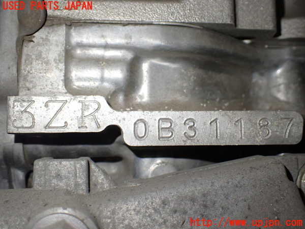 1UPJ-9238682010]ヴォクシー(ノア)(ZRR80W)エンジン 3ZR-FAE 中古_4