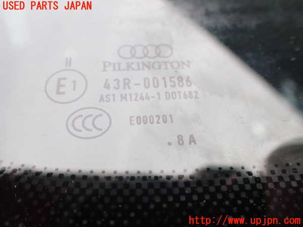 1UPJ-9238691195]アウディ・S3 セダン(8VDJHL)フロントガラス PILKINGTON M1244-01 中古_4